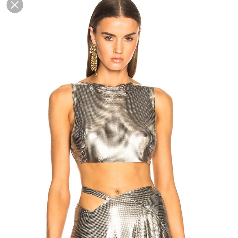 Mesh crop top
